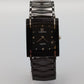 Elegante NK Collection Damen Uhr – Schwarz mit steinen
