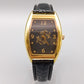 Elegante Fische Motiv Herren Uhr – Tonneau Gehäuse