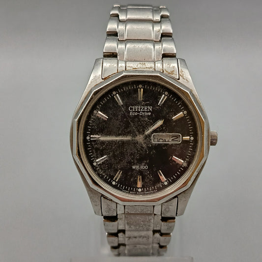 Klassische Citizen Eco-Drive Herren Uhr – Edelstahl