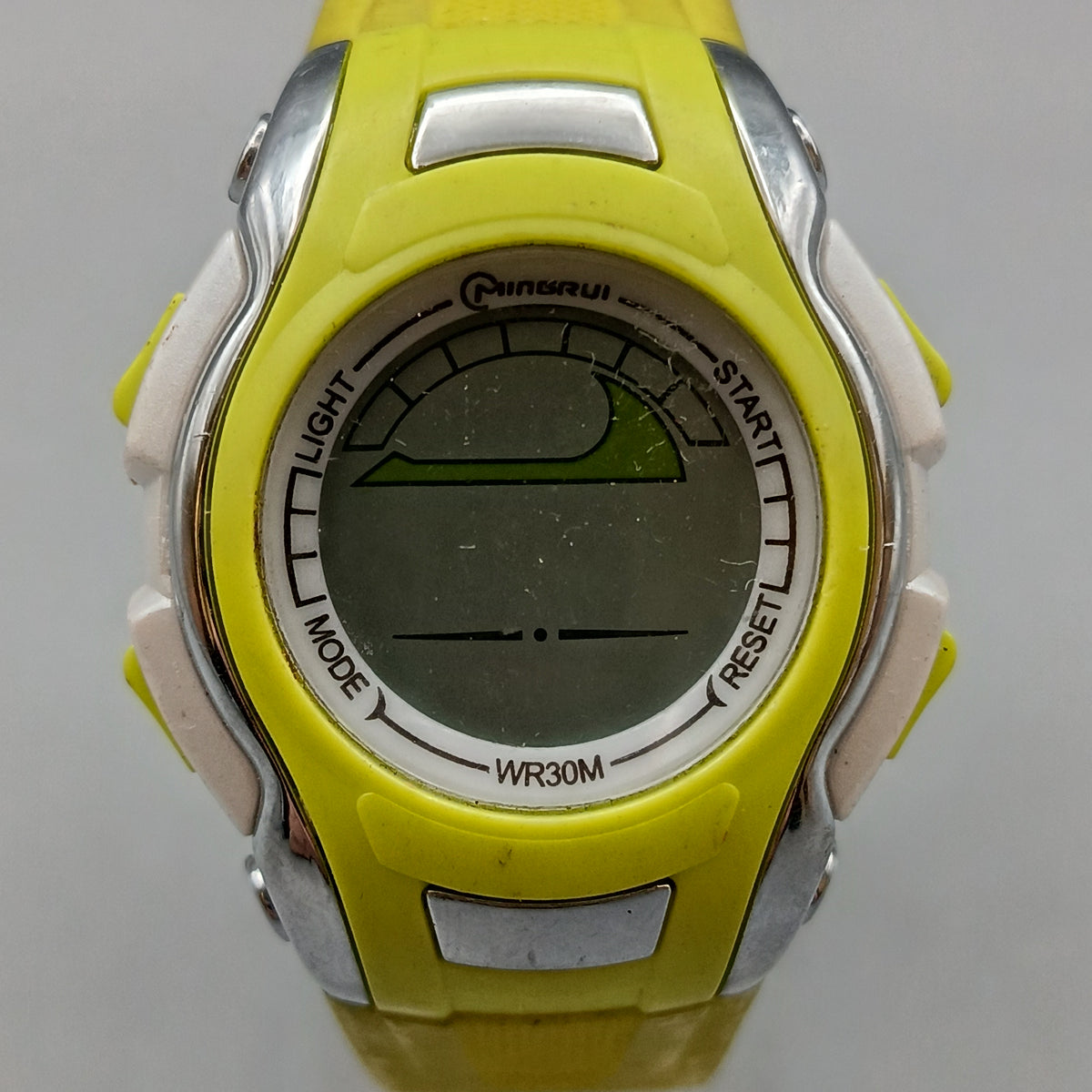 Sportliche Mingrui Digital Uhr – Auffälliges Design in Gelb