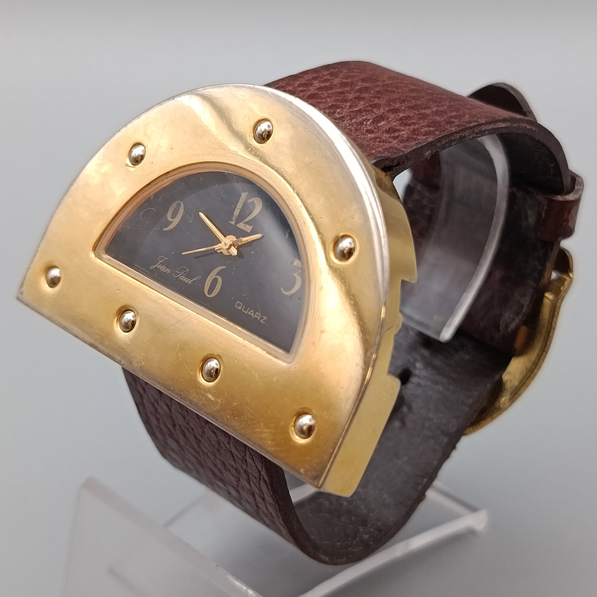 Auffällige Jean Paul Damen Uhr – Halbkreis-Gehäuse