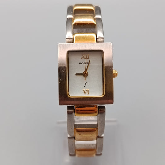Elegante Fossil Damen Uhr – Design mit Rechteckgehäuse