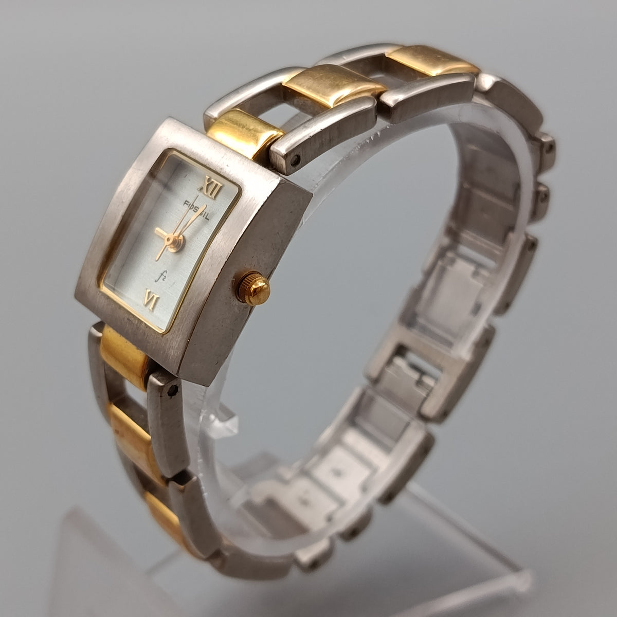 Elegante Fossil Damen Uhr – Design mit Rechteckgehäuse
