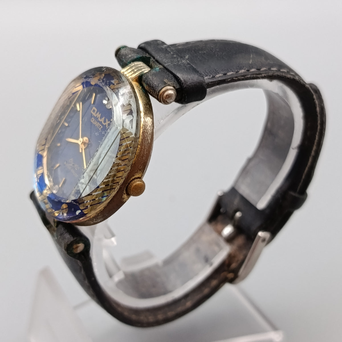 Klassische Omax Damen Uhr – Blaues Zifferblatt