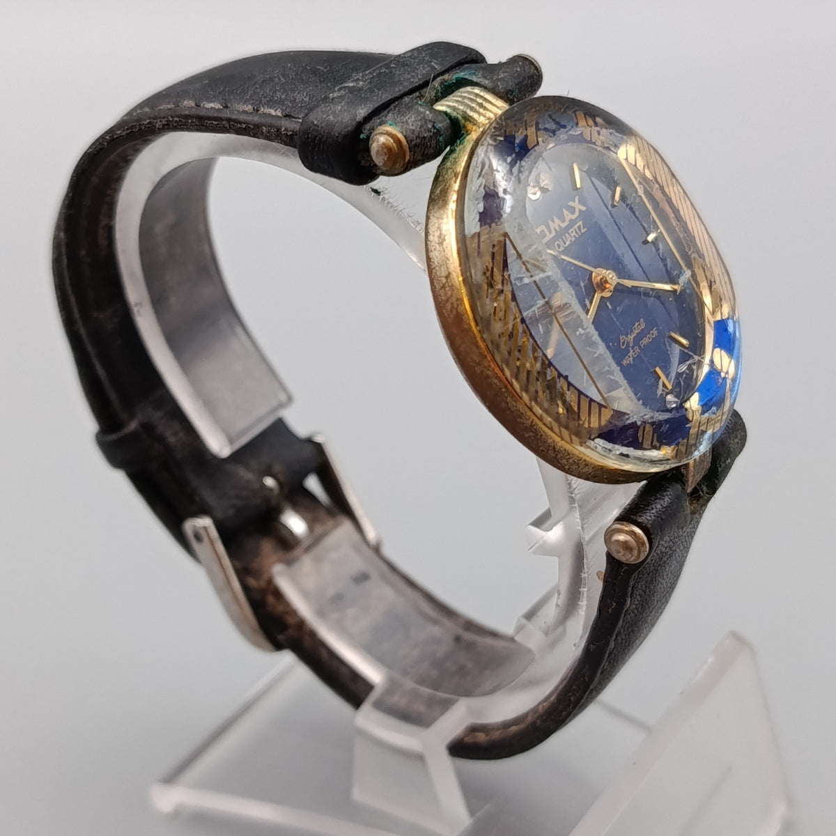 Klassische Omax Damen Uhr – Blaues Zifferblatt