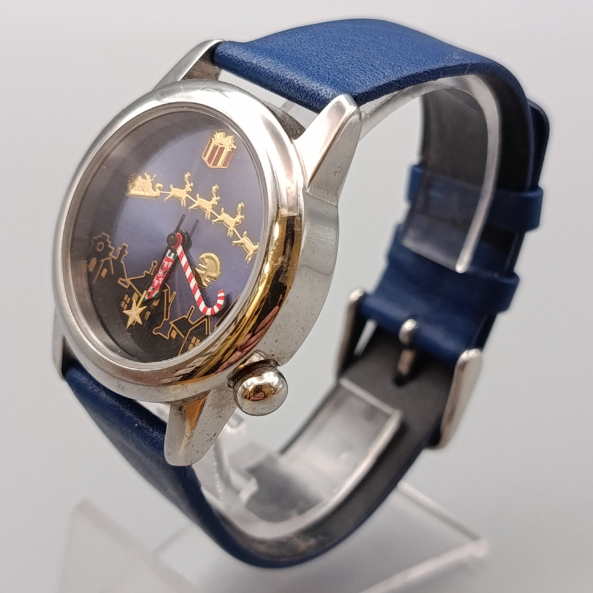 Ausgefallene Nomea Weihnachtsmotiv Damen Uhr