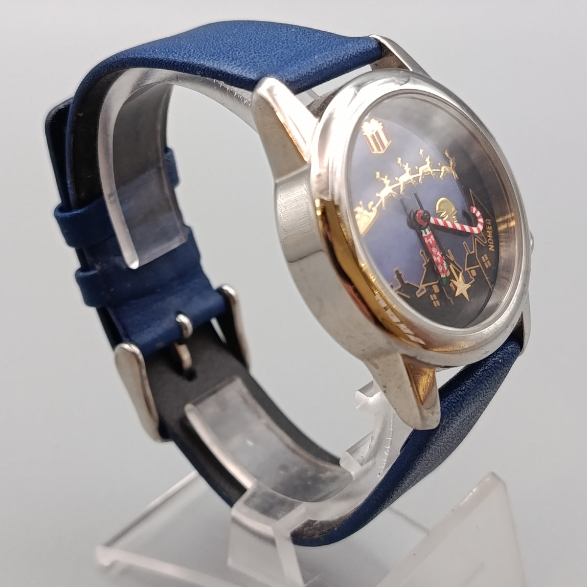 Ausgefallene Nomea Weihnachtsmotiv Damen Uhr