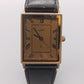 LEX Herren Uhr – Rechteckiges Gehäuse im Vintage-Stil