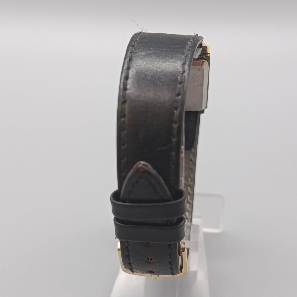 LEX Herren Uhr – Rechteckiges Gehäuse im Vintage-Stil