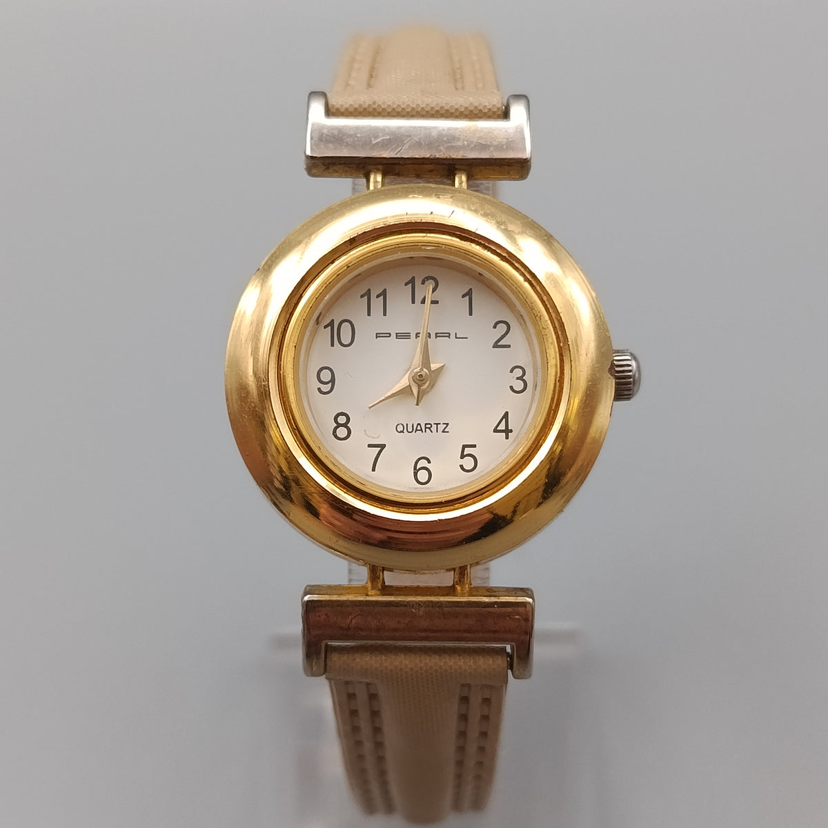 Klassische Peral Damen Uhr – Vergoldetes Gehäuse