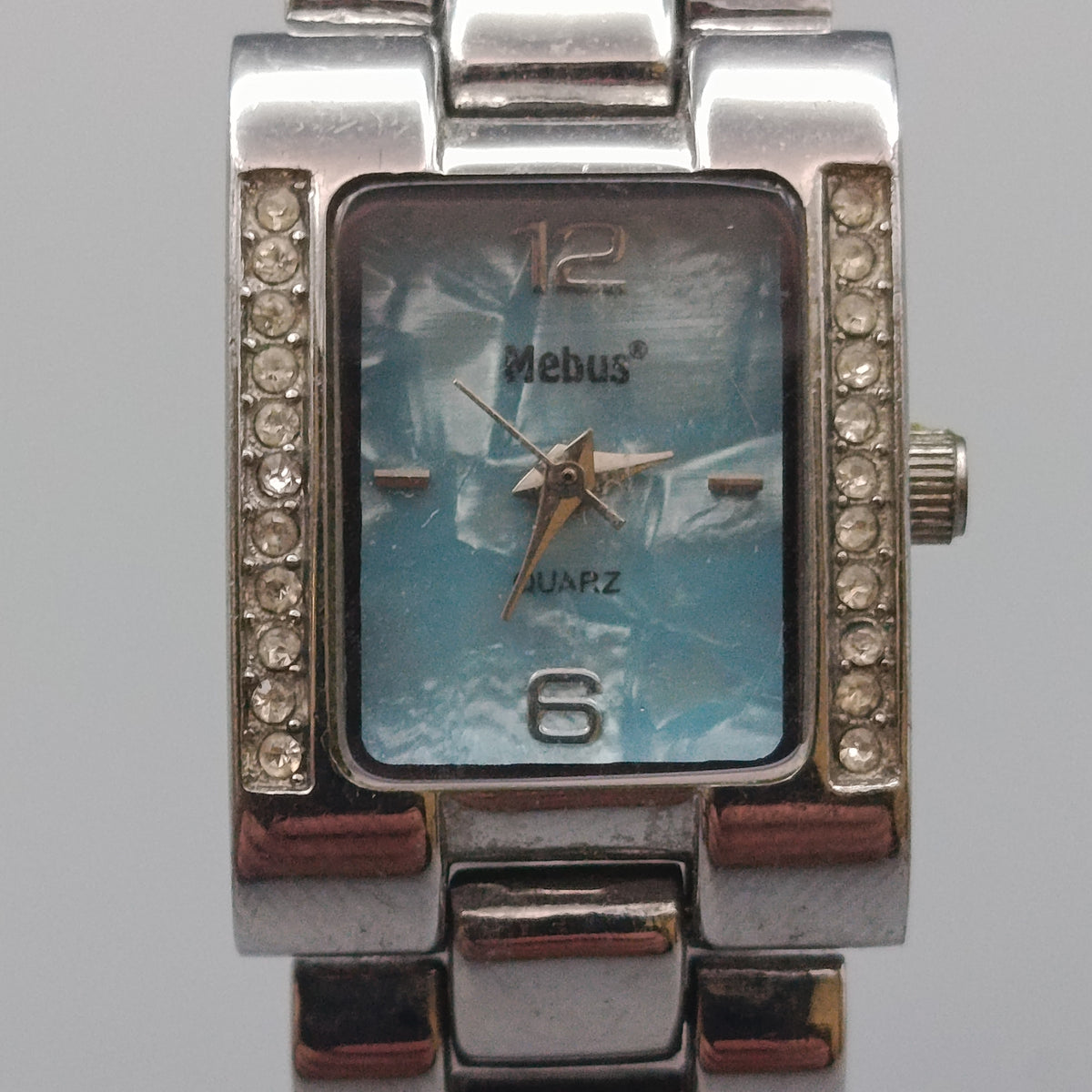 Elegante Mebus Damen Uhr – Rechteckiges Gehäuse