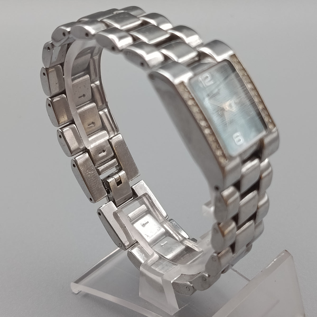 Elegante Mebus Damen Uhr – Rechteckiges Gehäuse
