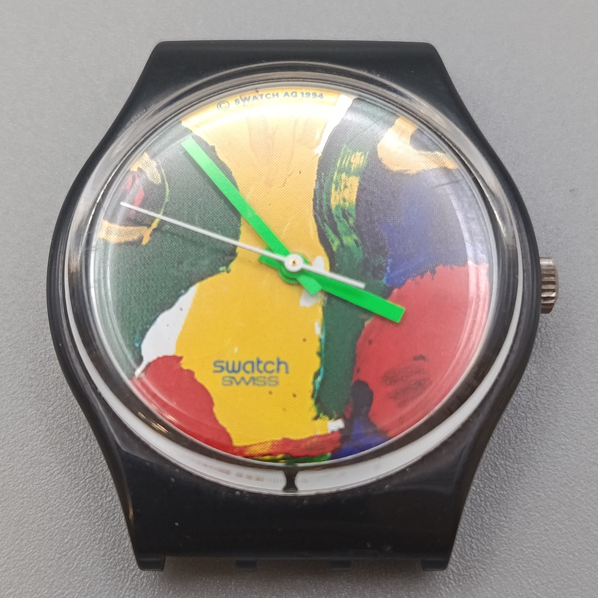 Swatch Gent "Art Edition" Limited Edition – Seltene Vintage Uhr