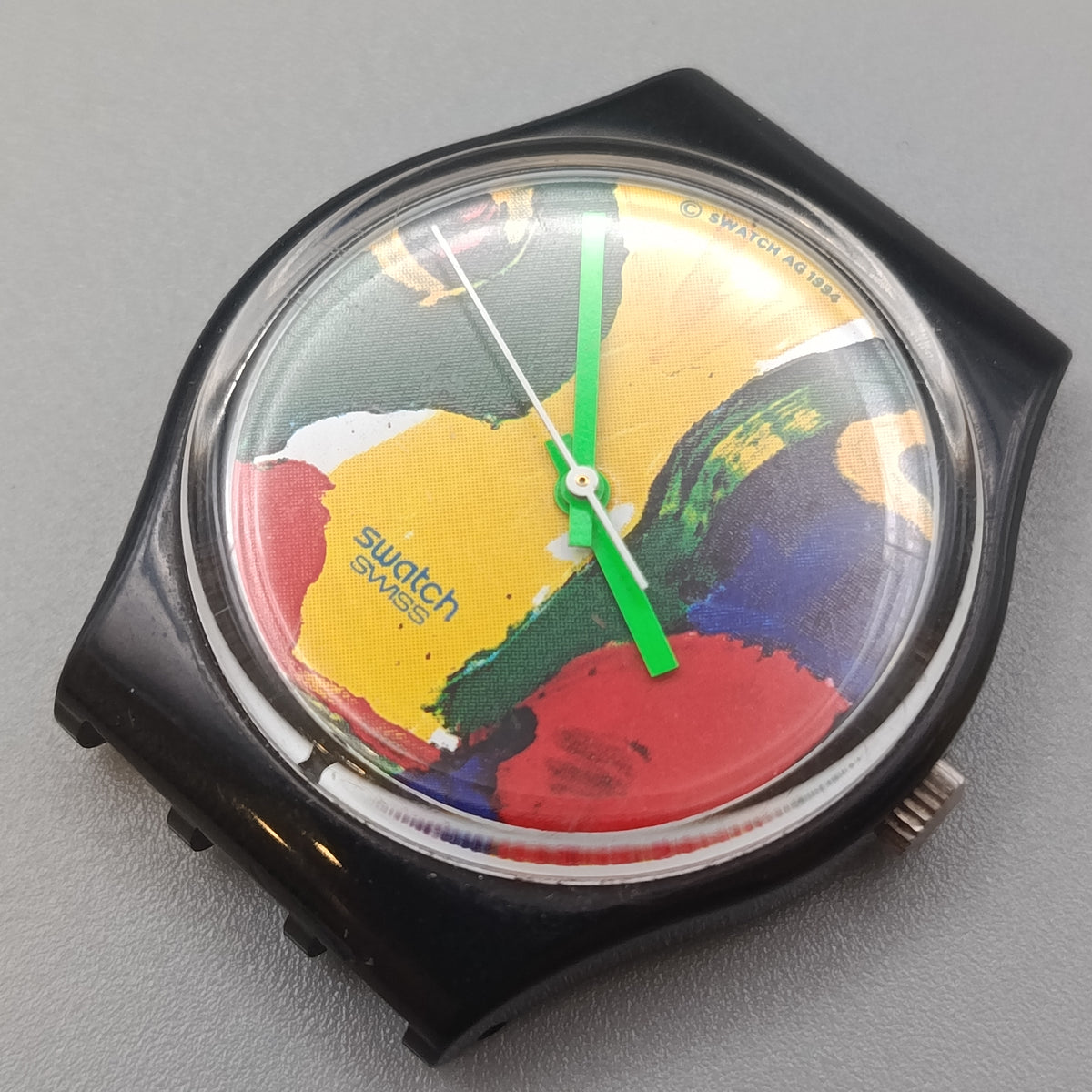 Swatch Gent "Art Edition" Limited Edition – Seltene Vintage Uhr