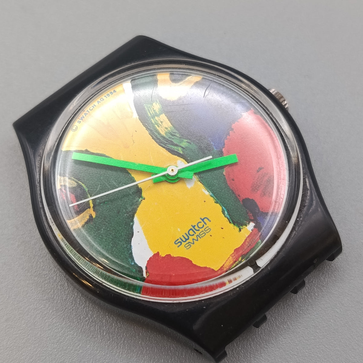 Swatch Gent "Art Edition" Limited Edition – Seltene Vintage Uhr