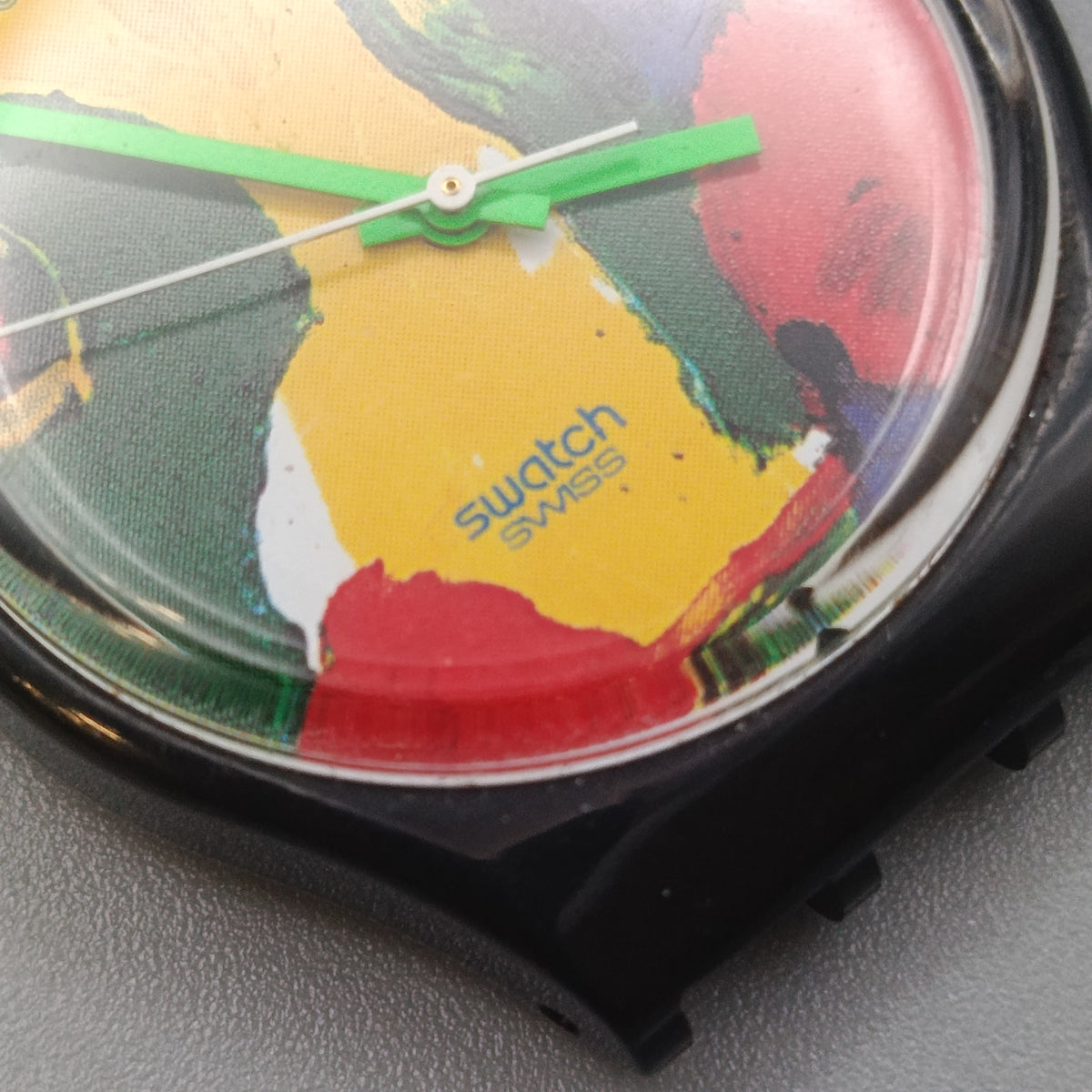 Swatch Gent "Art Edition" Limited Edition – Seltene Vintage Uhr