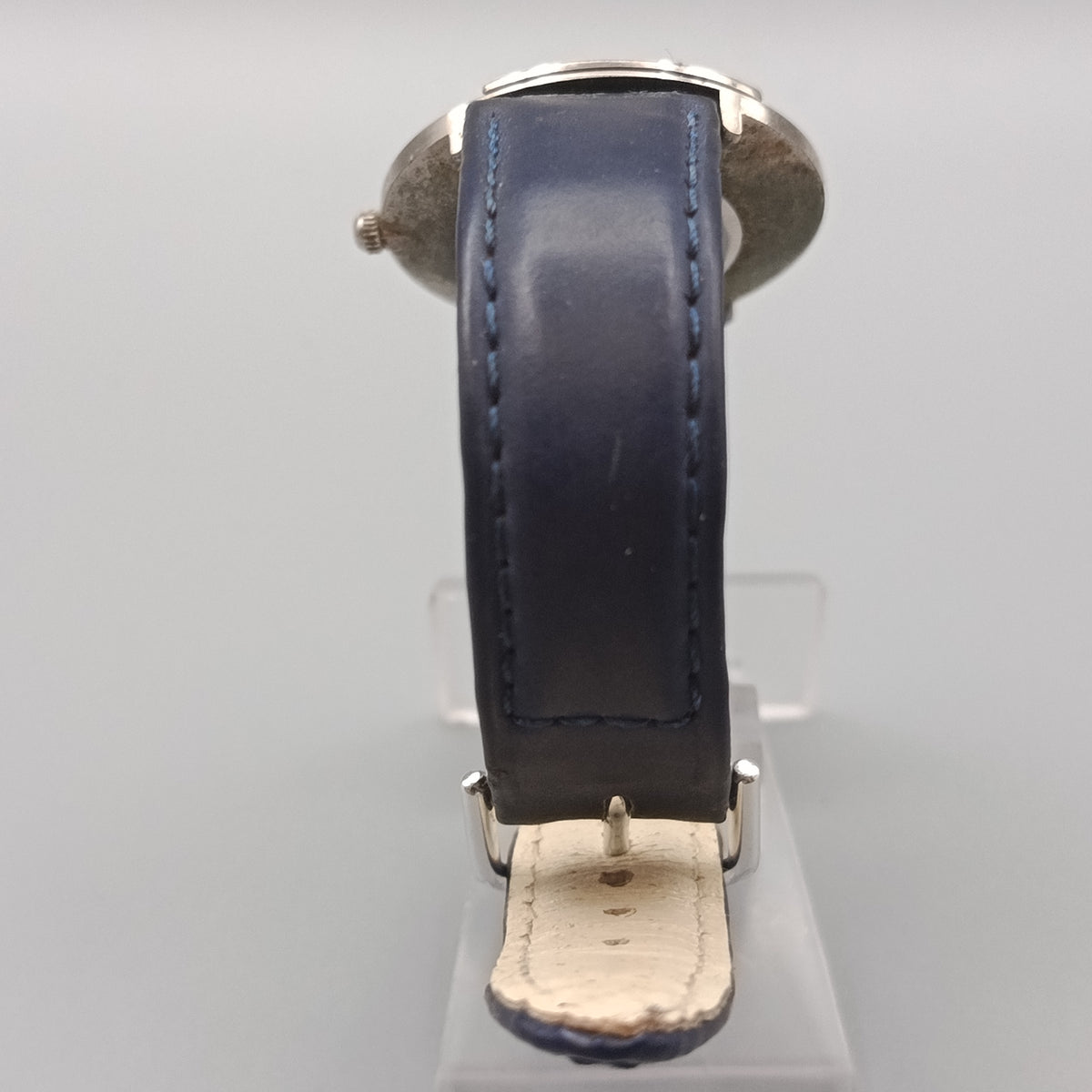 Elegante Carlo Cantinaro Damen Uhr – Lapislazuli Optik