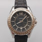 Moderne Fossil Damen Uhr – Schwarz mit Strasslünette