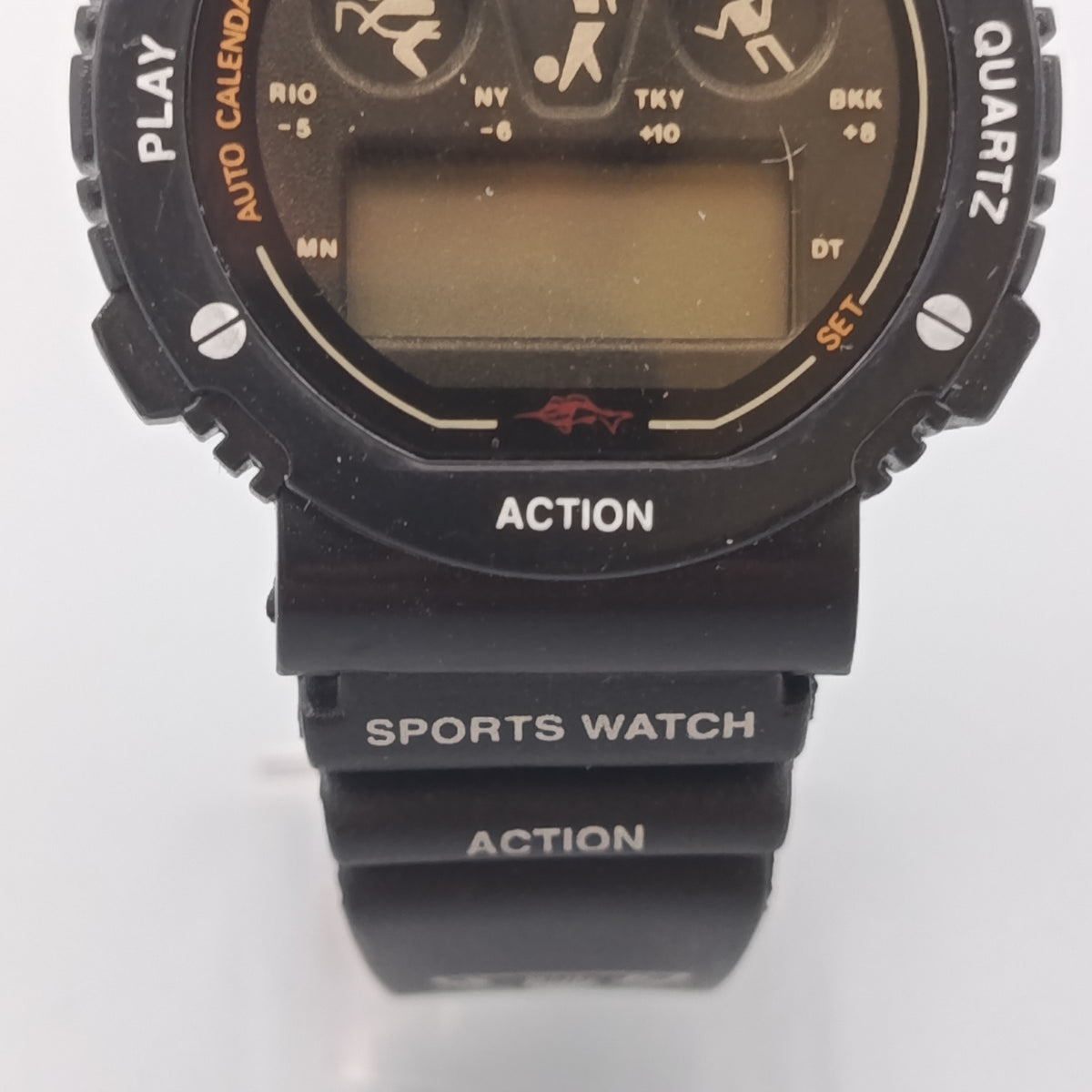 Sportliche Herren Digital Uhr – Robustes Design in Schwarz