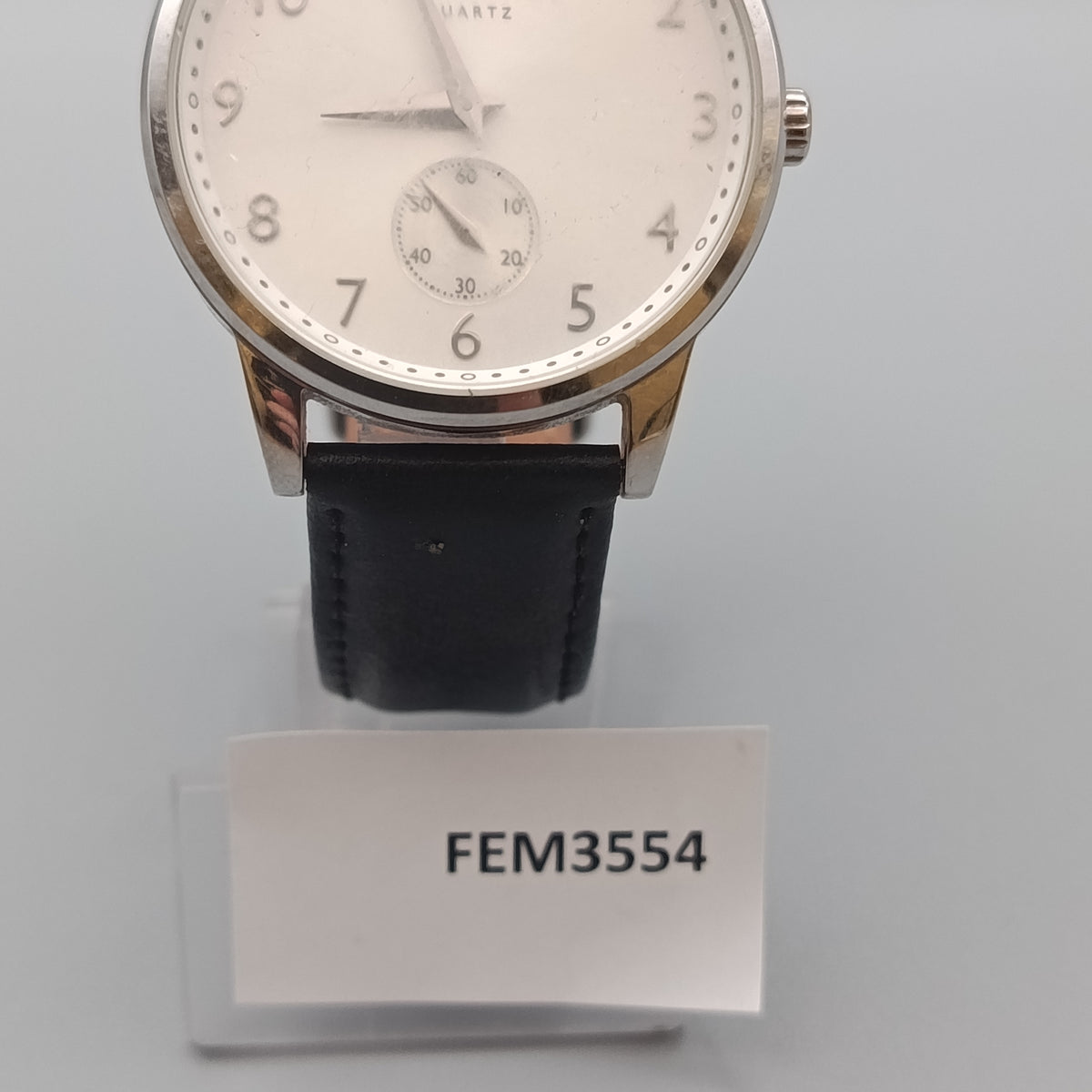 Klassische Casablanca Herren Uhr – Silbernes Gehäuse