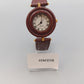 Elegante Damen Uhr im Holz Design – Klassisches Zifferblatt