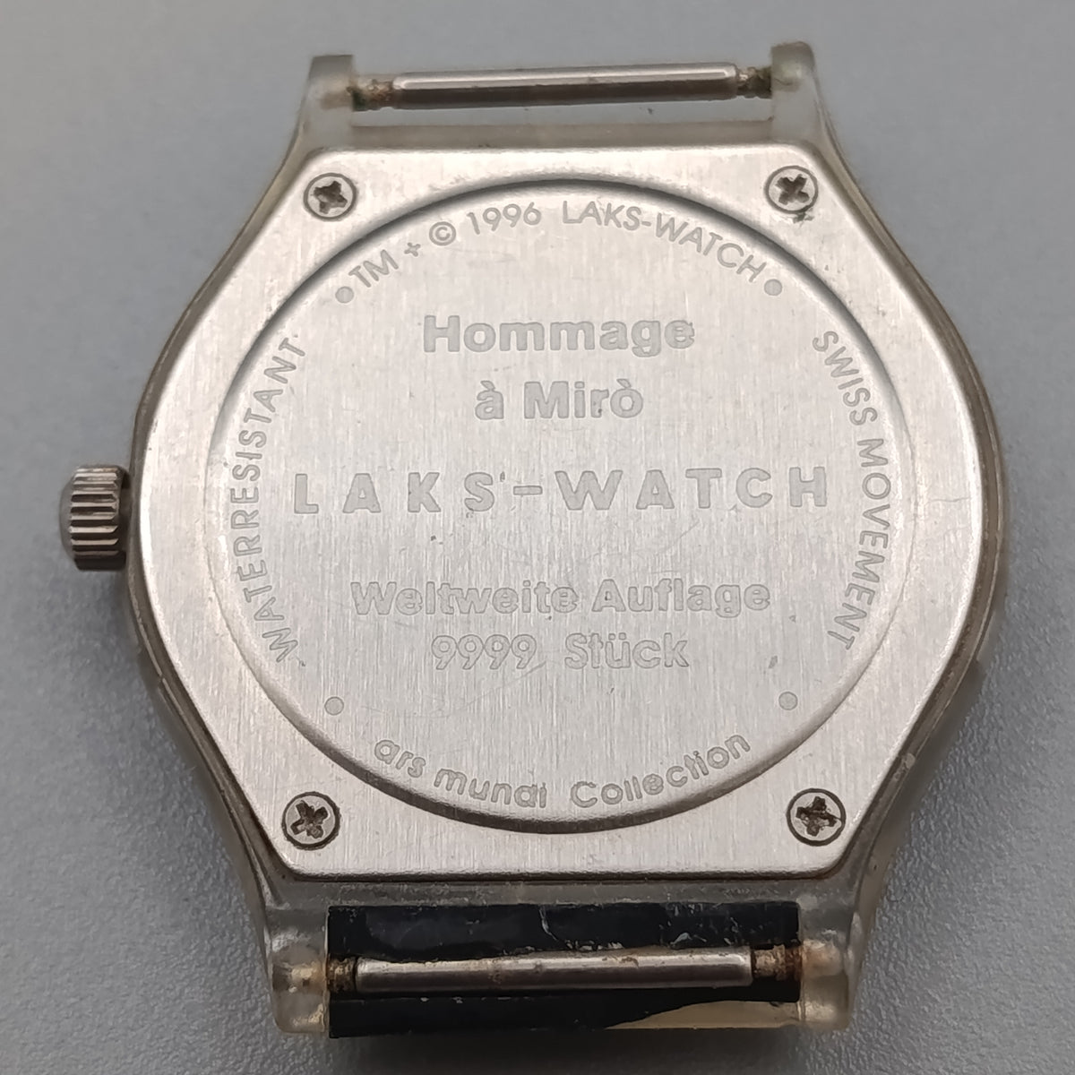 LAKS Watch Hommage à Mirò Unisex Uhr – Limitierte Kunst Edition