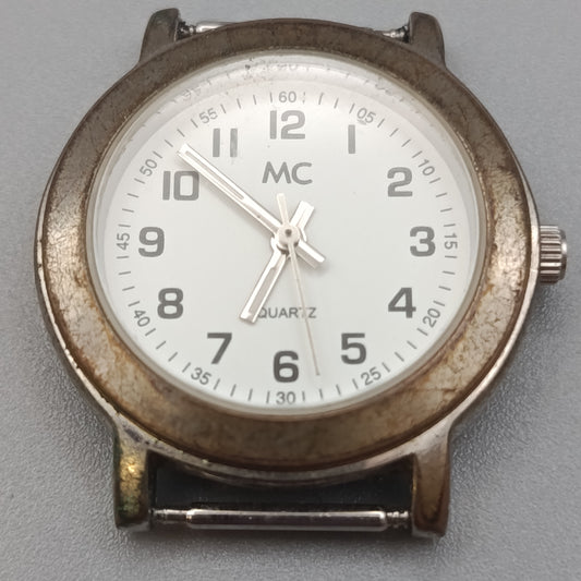 Klassische MC Damen Uhr – Weißes Zifferblatt