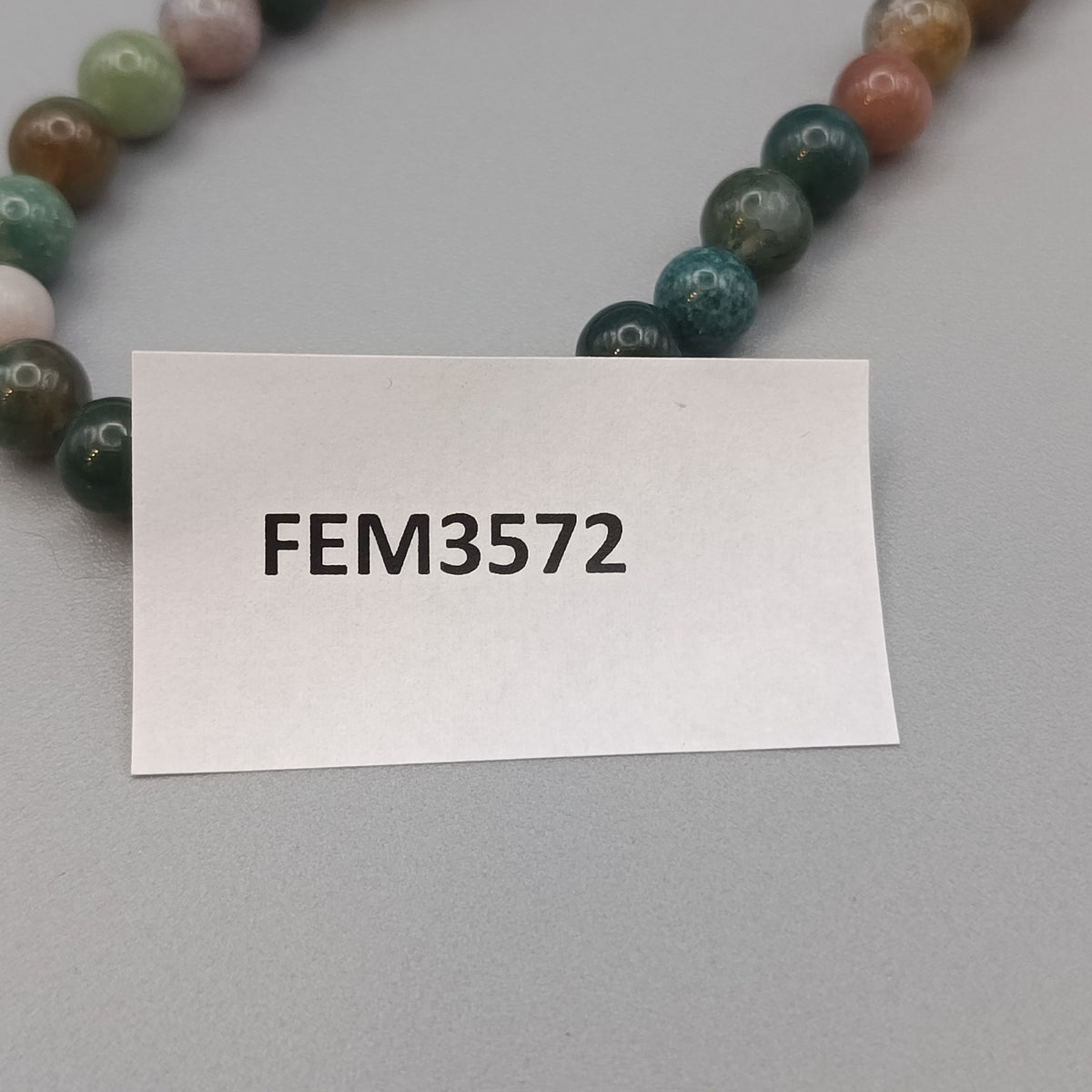 Farbenfrohes Naturstein Armband – Bunte Kugelperlen