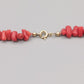 Elegante Korallenkette – Echte Rote Koralle