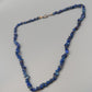 Elegante Lapislazuli Splitterkette – Naturstein Kette