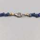 Elegante Lapislazuli Splitterkette – Naturstein Kette