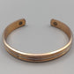 Massives Kupfer Magnetarmband – Stilvoller Vintage Armreif
