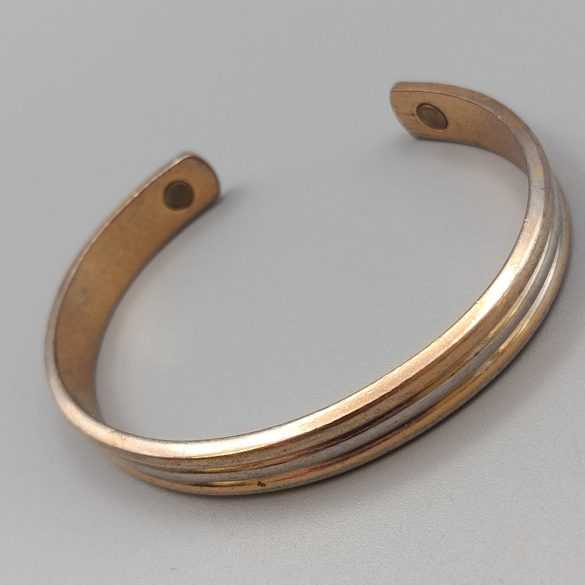 Massives Kupfer Magnetarmband – Stilvoller Vintage Armreif