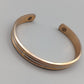 Massives Kupfer Magnetarmband – Stilvoller Vintage Armreif