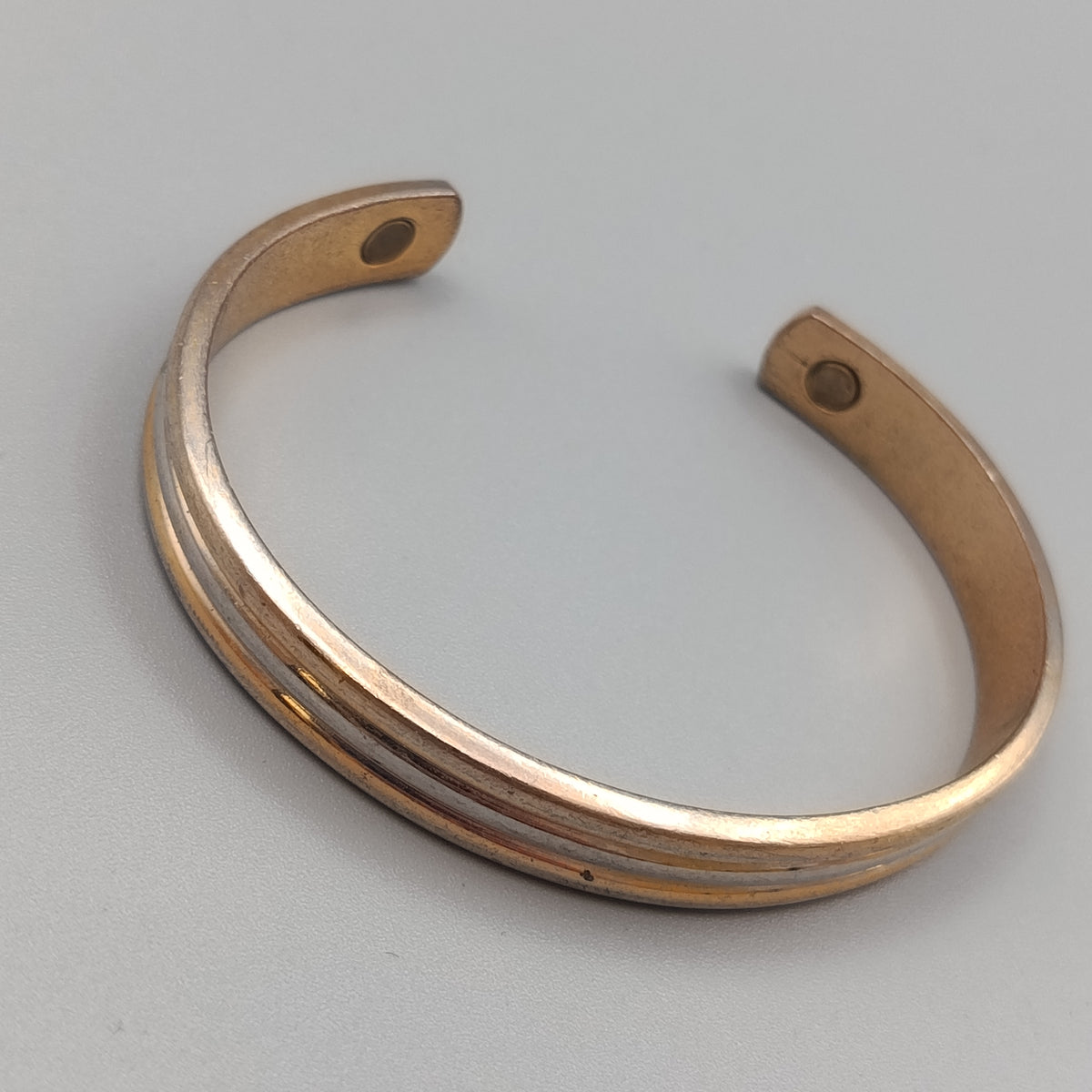 Massives Kupfer Magnetarmband – Stilvoller Vintage Armreif
