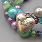 Bunte Perlenarmband – Mehrfarbiges Wickelarmband