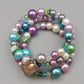 Bunte Perlenarmband – Mehrfarbiges Wickelarmband