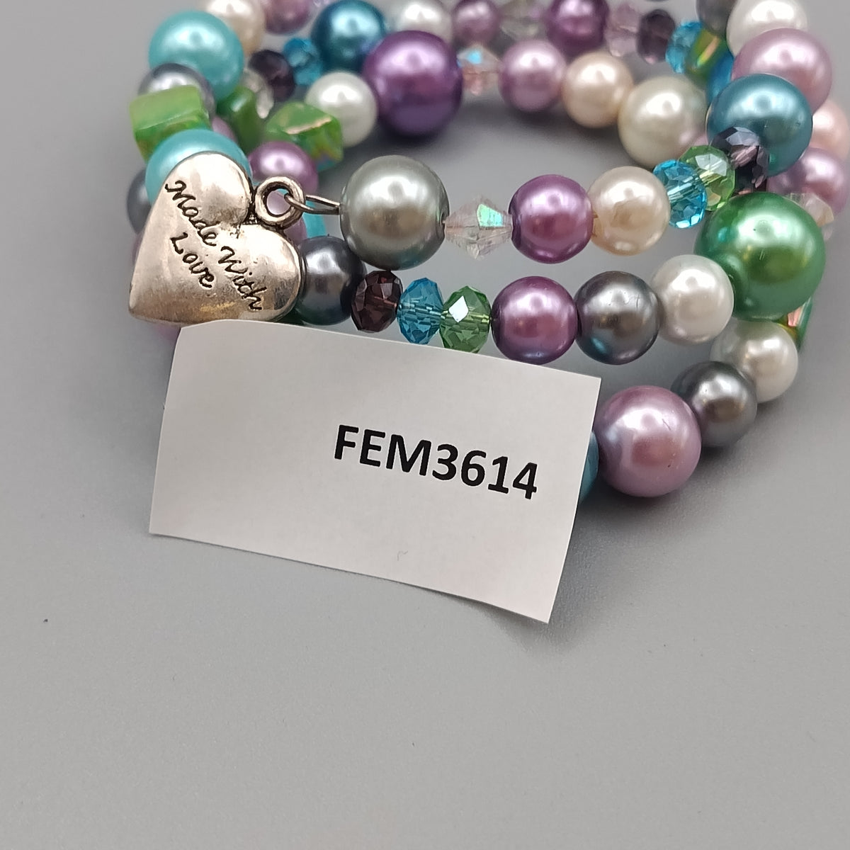 Bunte Perlenarmband – Mehrfarbiges Wickelarmband