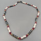 Bunte Schmuck Kette mit Hämatit und Glasperlen