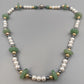 Elegante Perlenkette – Statement-Halskette mit Steinen