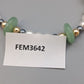 Elegante Perlenkette – Statement-Halskette mit Steinen