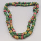 Elegante bunte Statement-Kette – Ethnische Perlenkette