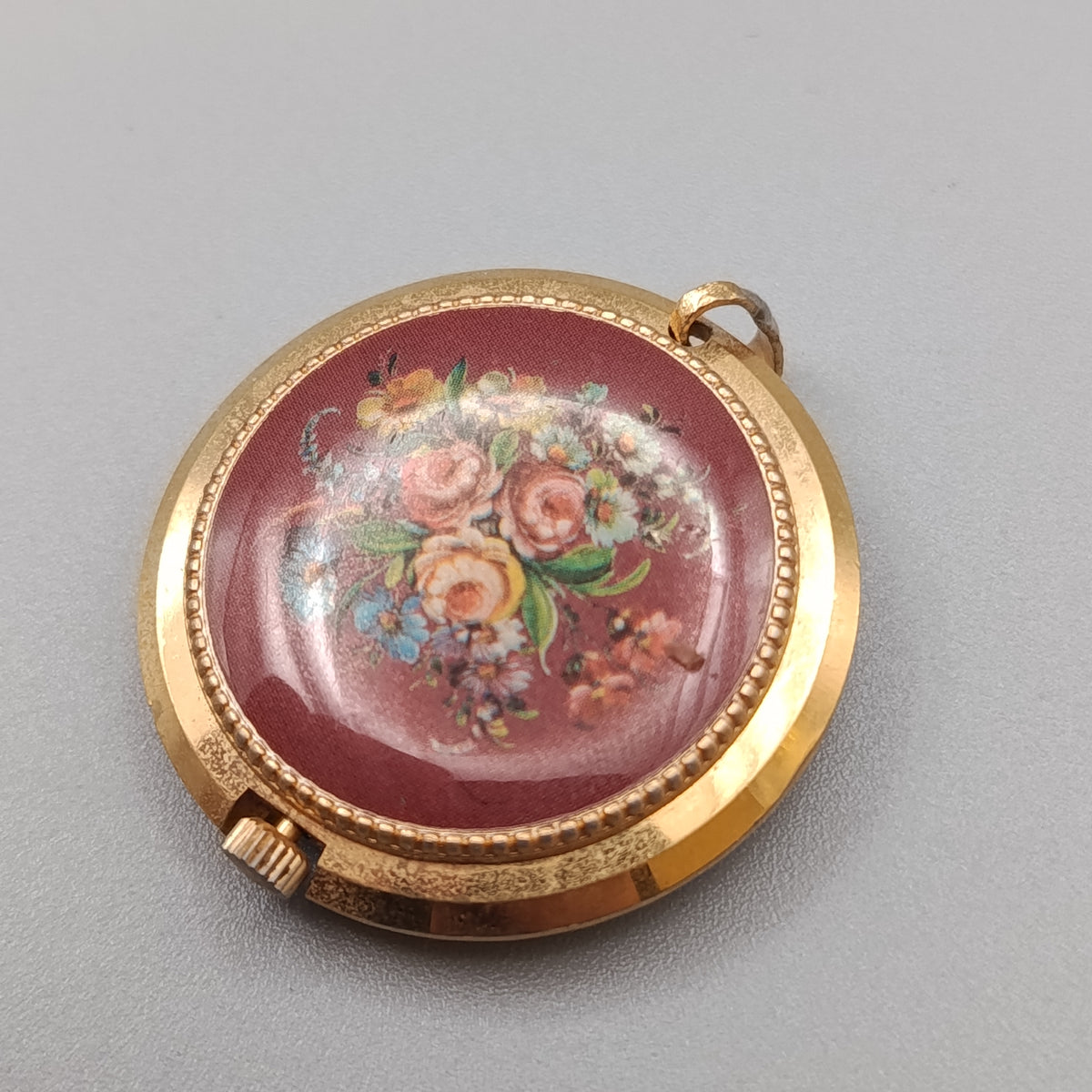Elegante Mortima Damen Uhr – Antike Taschenuhr als Anhänger