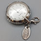 Elegante silberfarbene Damen Uhr – Anhängeruhr im Vintage Stil
