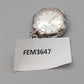 Elegante silberfarbene Damen Uhr – Anhängeruhr im Vintage Stil