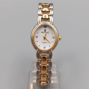 Elegante Mutrix Damen Uhr – Bicolor Armbanduhr