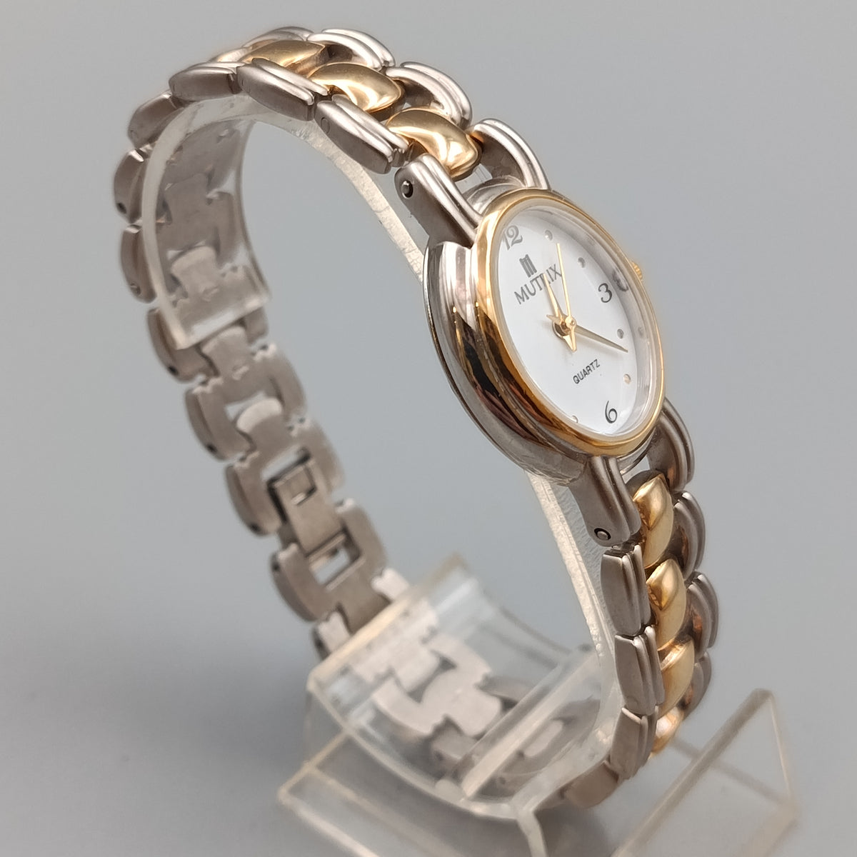Elegante Mutrix Damen Uhr – Bicolor Armbanduhr
