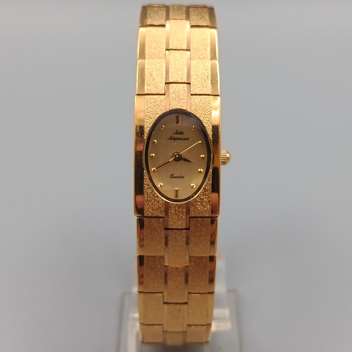 Elegante Jules Jurgensen Damen Uhr – Vergoldete Armbanduhr