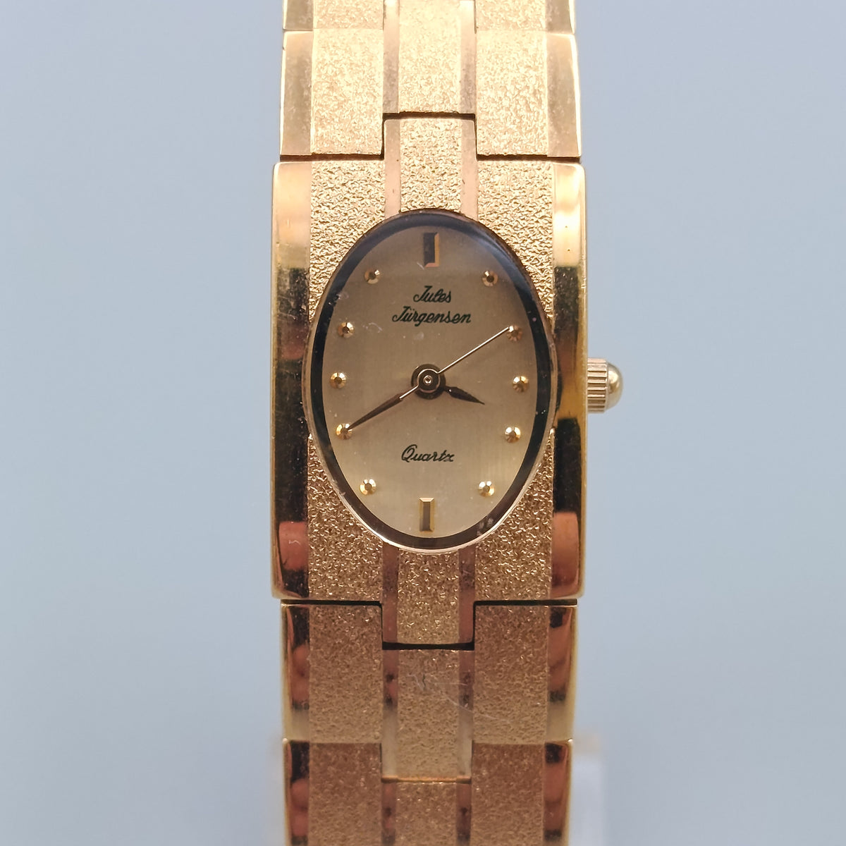 Elegante Jules Jurgensen Damen Uhr – Vergoldete Armbanduhr