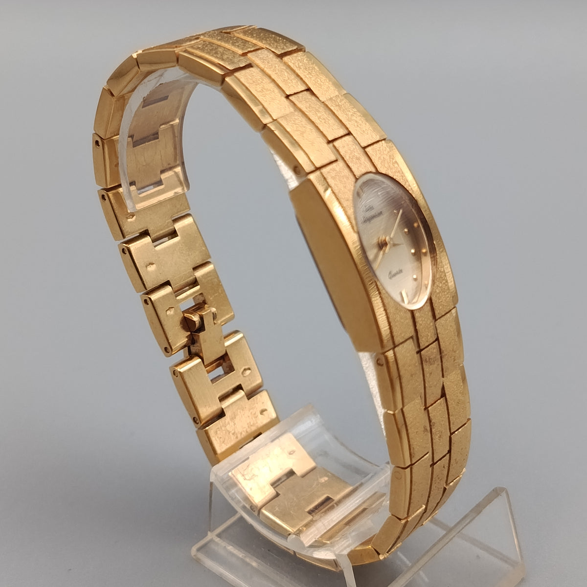 Elegante Jules Jurgensen Damen Uhr – Vergoldete Armbanduhr